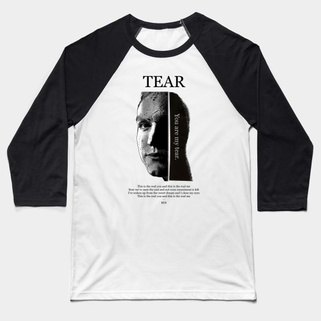 TEAR Baseball T-Shirt by ZoeDesmedt